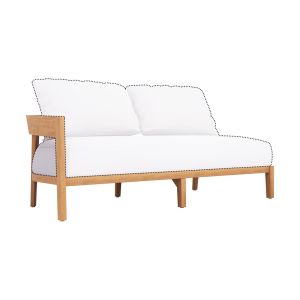 Beach House Outdoor Right Modular 2 Seater Sofa Frame Without Cushion