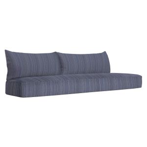 Beach House Outdoor Cushion Set for 3 Seater Sofa