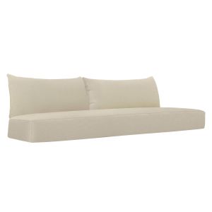 Beach House Outdoor Cushion Set for 3 Seater Sofa