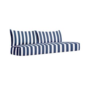 Beach House Outdoor Cushion Set for Left Modular 2 Seater Sofa
