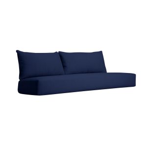 Beach House Outdoor Cushion Set for 2 Seater Sofa