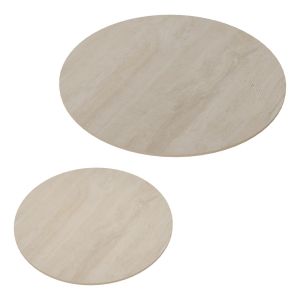 Outdoor Side Table Tops Set For Milos Nesting Bases
