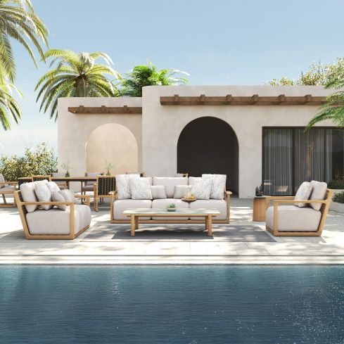 Marbella Outdoor 3 Seater Sofa